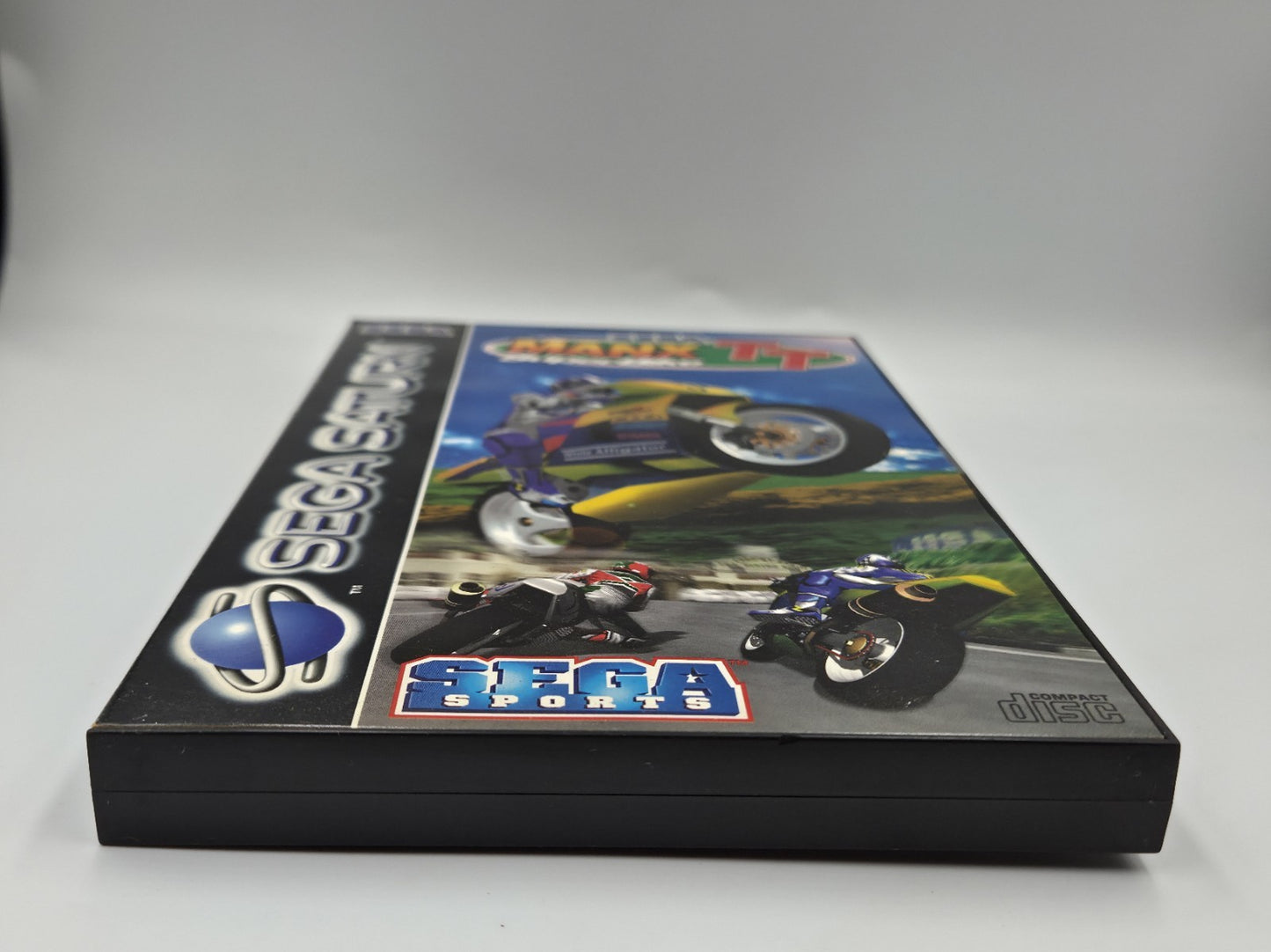 Sega Saturn Spiel Manx TT SuperBike mit OVP und Anleitung Multi Language 