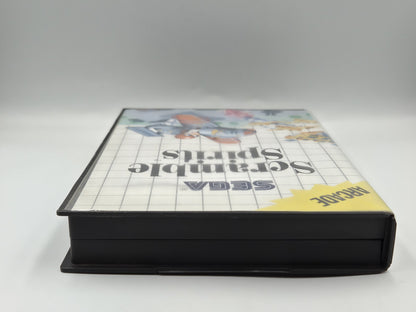 Sega Master System Spiel Scramble Spirits mit OVP Multi Language 