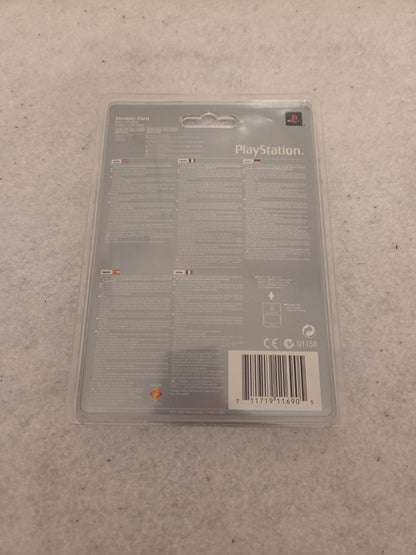 PS1 Sony Playstation Memory Card Sealed Neu New Smaragd SCPH-1020 