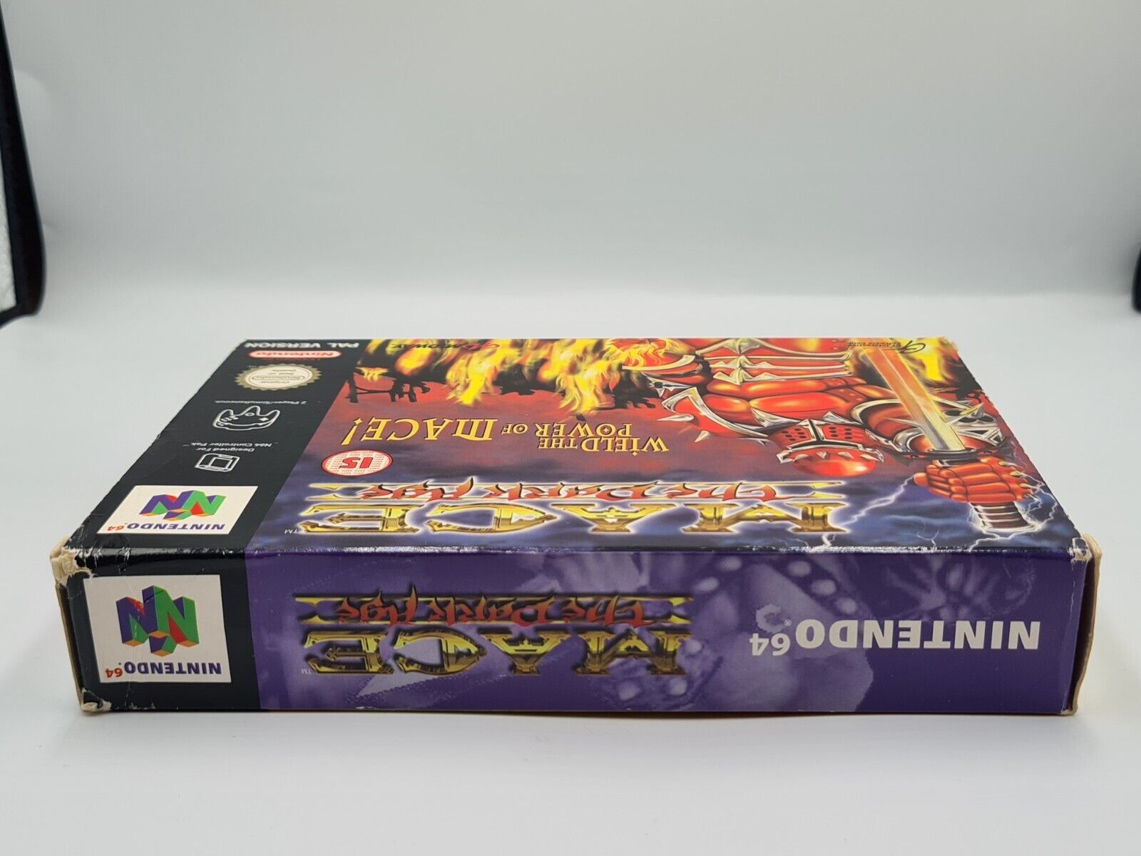 N64 Nintendo 64 Mace The Dark Age mit OVP und Anleitung EUR - T-Retro-Games 
