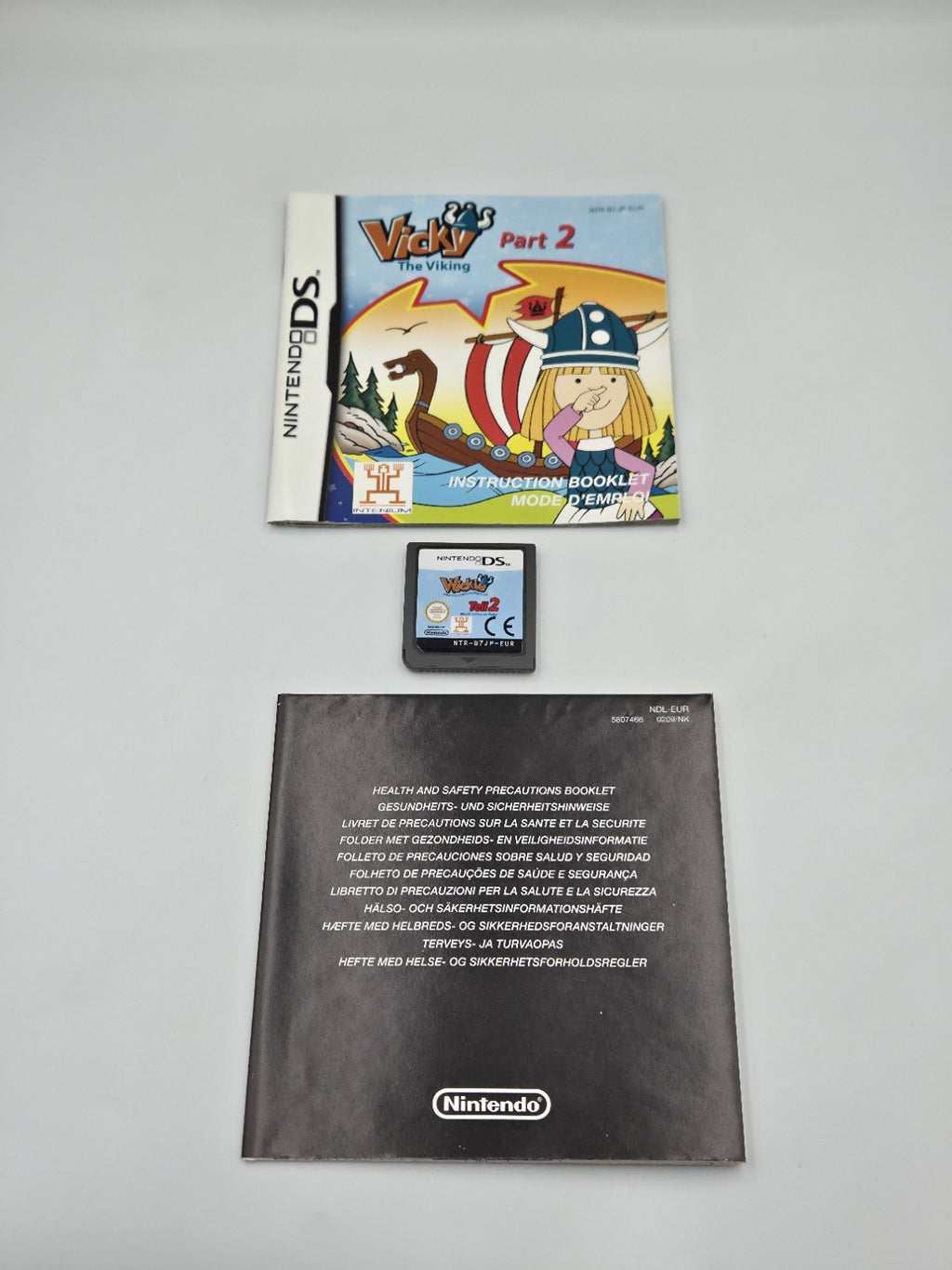 Nintendo DS Spiel Wickie und die starken Männer Teil 2 mit OVP und Anleitung EUR