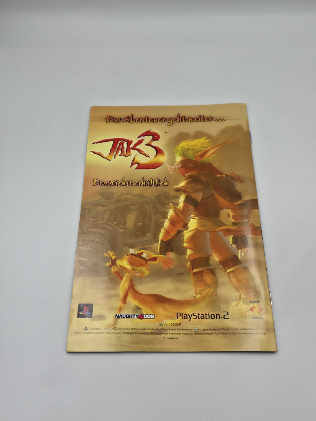 PS2 Playstation 2 Spiel Jak II Renegade mit OVP und Anleitung Deutsch