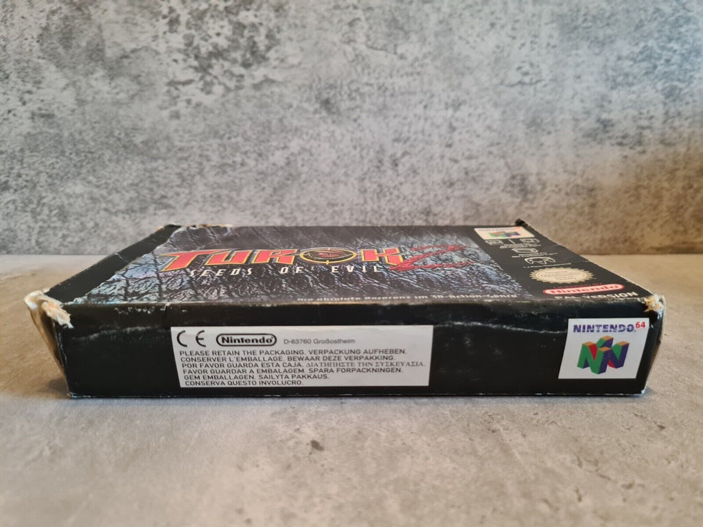 N64 Nintendo 64 Turok 2 : Seeds of Evil mit OVP und Anleitung NOE - T-Retro-Games 