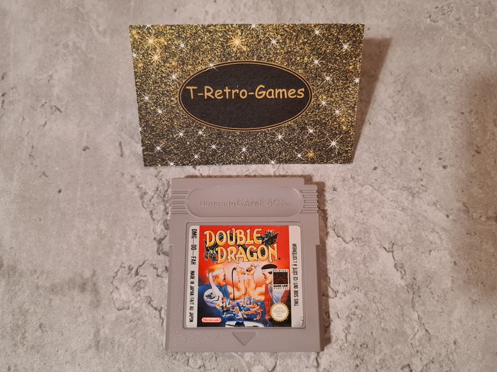 Nintendo Gameboy Classic Spiel Double Dragon Modul FAH - T-Retro-Games 