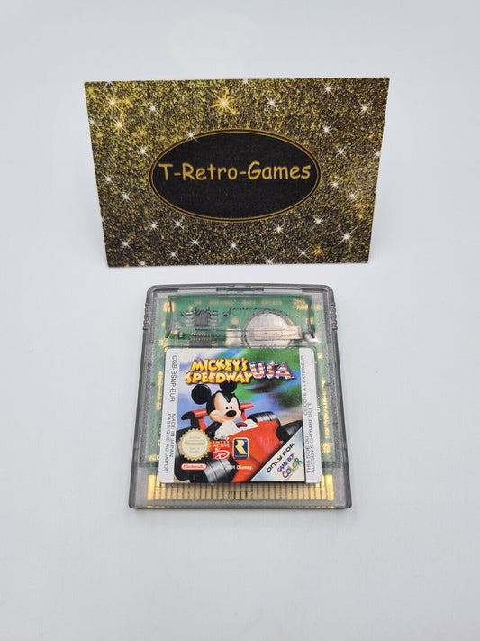 Nintendo Game Boy Color Mickey's Speedway USA EUR Modul - T-Retro-Games 