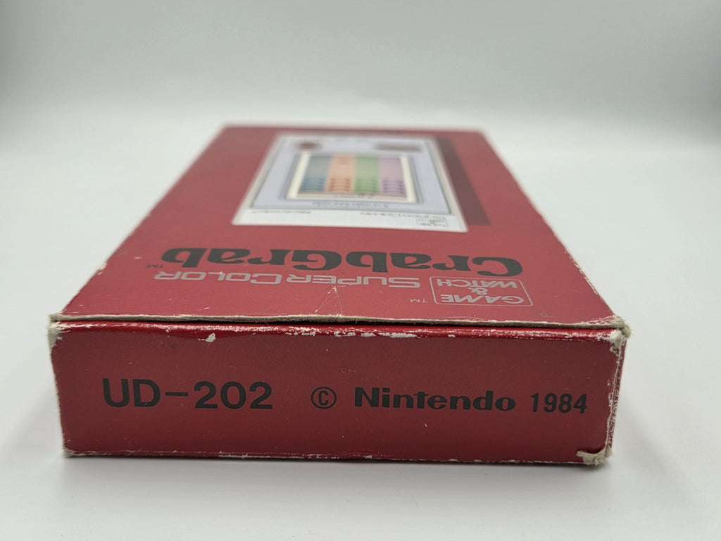 Nintendo Game & Watch CrabGrab OVP Super Color (UD-202) 1984