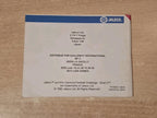 NES Eric Cantona Football Challenge Goal 2 Instruction Booklet FRA