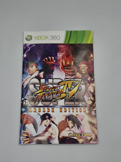 XBOX360 Spiel Super Street Fighter IV Arcade Edition mit OVP und Anleitung 