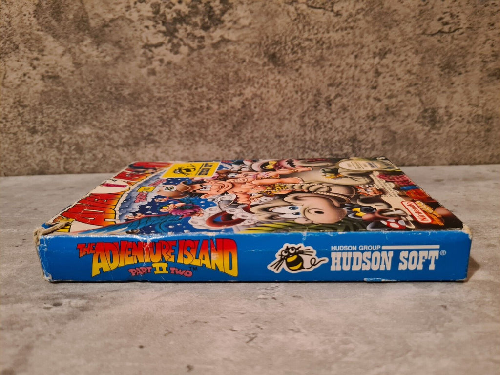 NES Adventure Island Part II Two mit OVP und Anleitung FRA - T-Retro-Games 