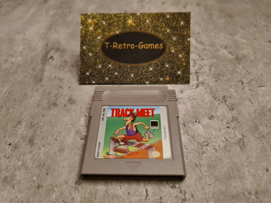 Nintendo Game Boy Classic Spiel Track Meet Modul USA - T-Retro-Games 