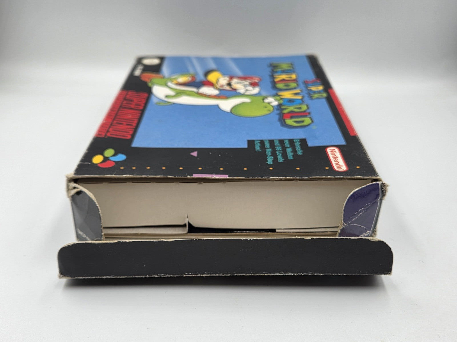 SNES Super Nintendo Super Mario World mit  OVP und Anleitung NOE