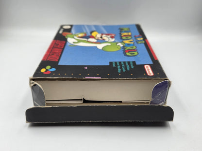 SNES Super Nintendo Super Mario World mit  OVP und Anleitung NOE