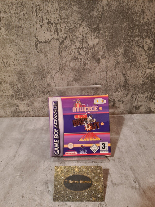 Gameboy Advance Milipede & Super Breakout & Lunar Lander + OVP und Anleitung EUR - T-Retro-Games 