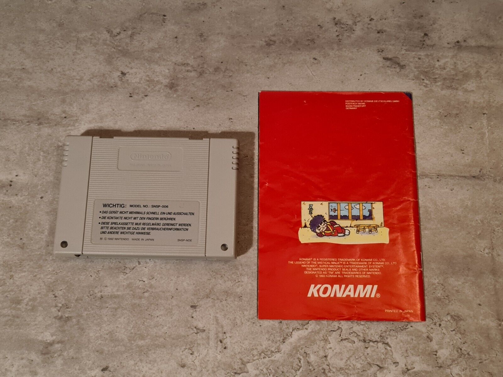Super Nintendo The Legend of The Mystical Ninja mit OVP und Anleitung NOE/SFRG - T-Retro-Games 