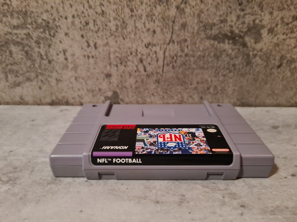SNES Super Nintendo NFL Football mit OVP und Anleitung + Playbook NTSC USA - T-Retro-Games 