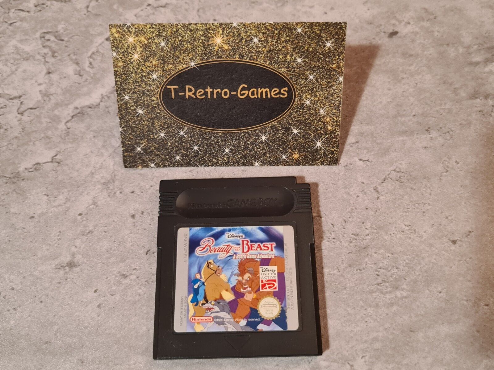 Nintendo Game Boy Color Disney's The Beauty and the Beast EUR Modul - T-Retro-Games 
