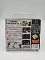 PS1 Playstation 1 Spiel Johnny Bazookatone mit OVP und Anleitung Multilingual