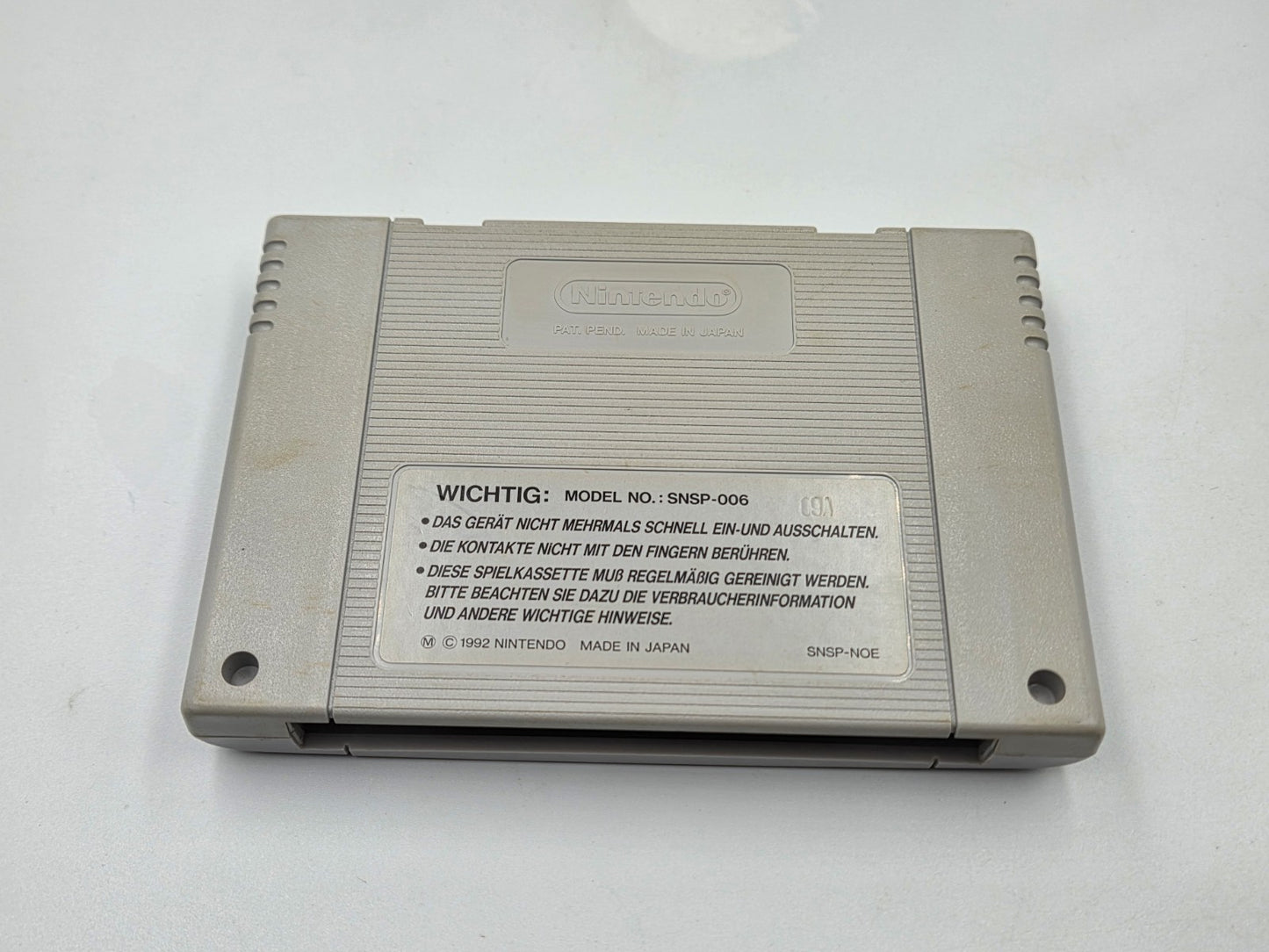 SNES Super Nintendo Super Mario World mit  OVP und Anleitung NOE