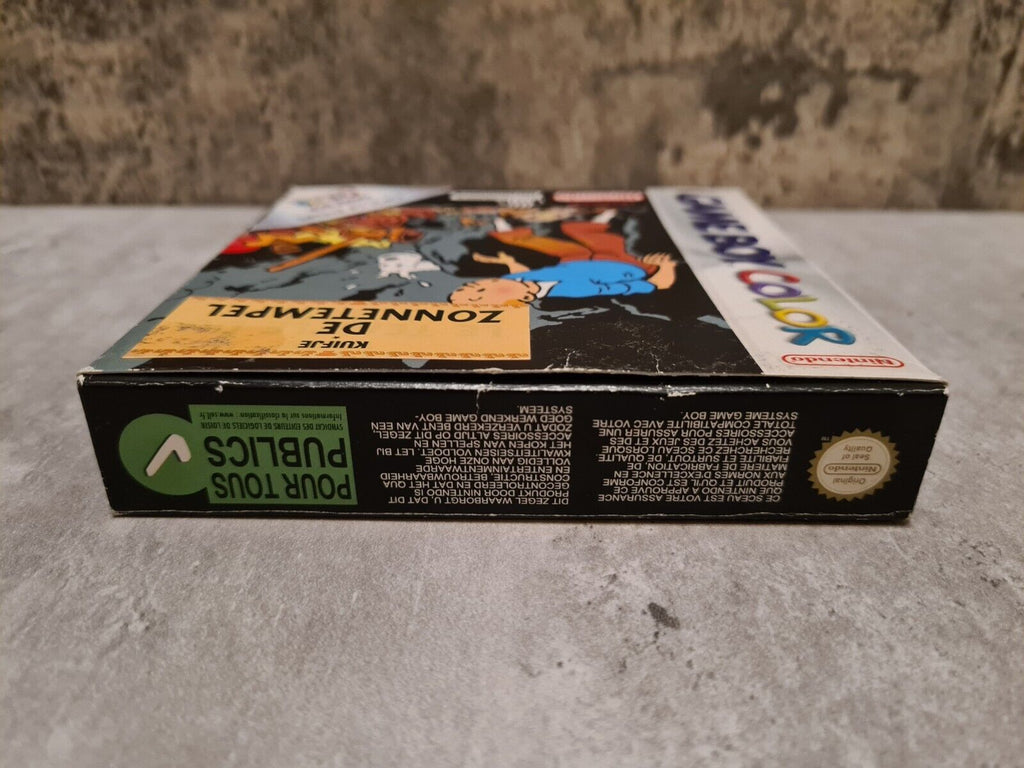 Nintendo Game Boy Color Kufije De Zonnetempel mit OVP und Anleitung FAH - T-Retro-Games 