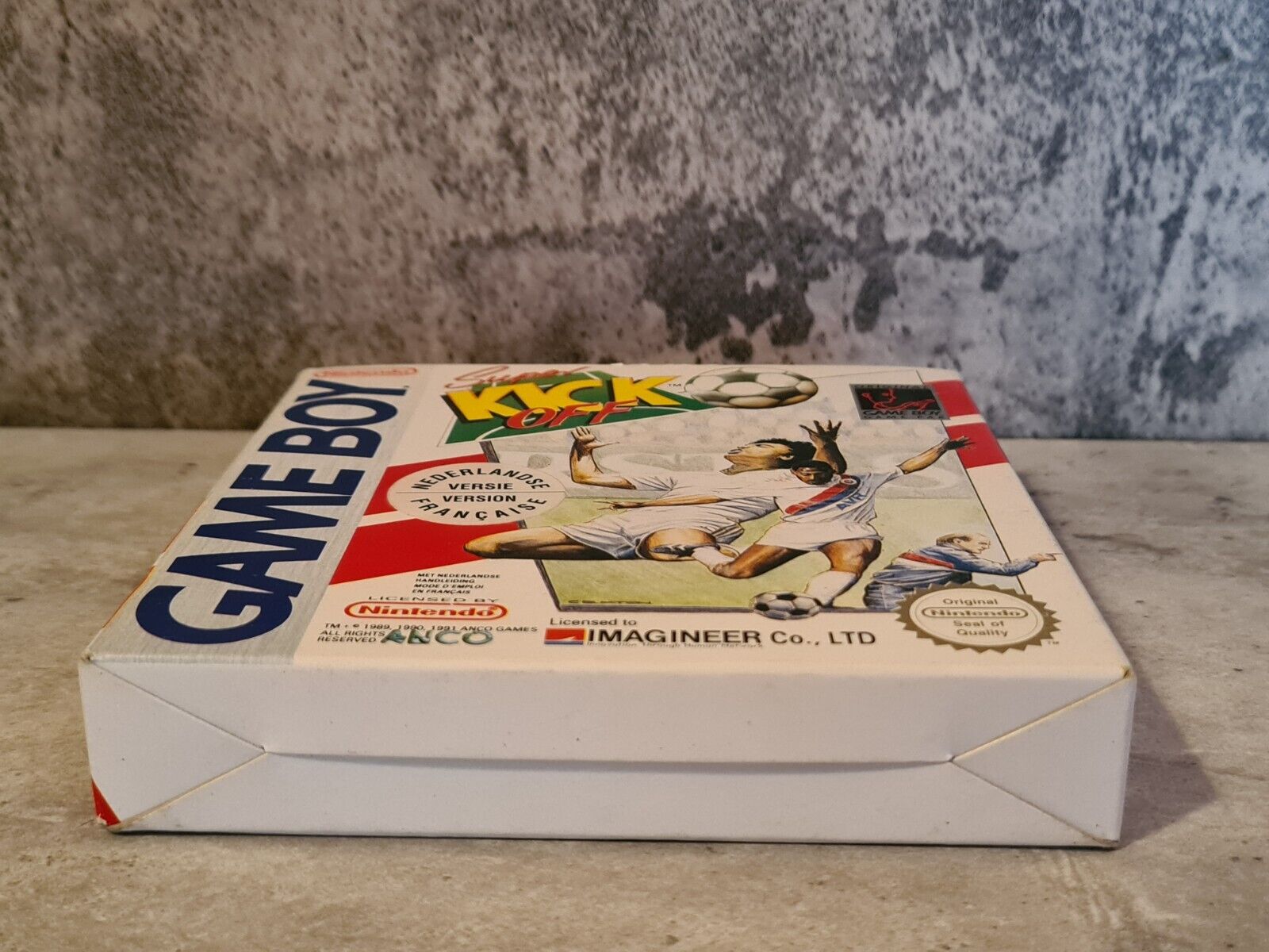 Nintendo Game Boy Classic Spiel Super Kick Off mit OVP und Anleitung FAH - T-Retro-Games 