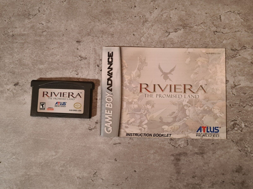 Game Boy Advance Riviera The Promised Land mit OVP und Anleitung USA - T-Retro-Games 