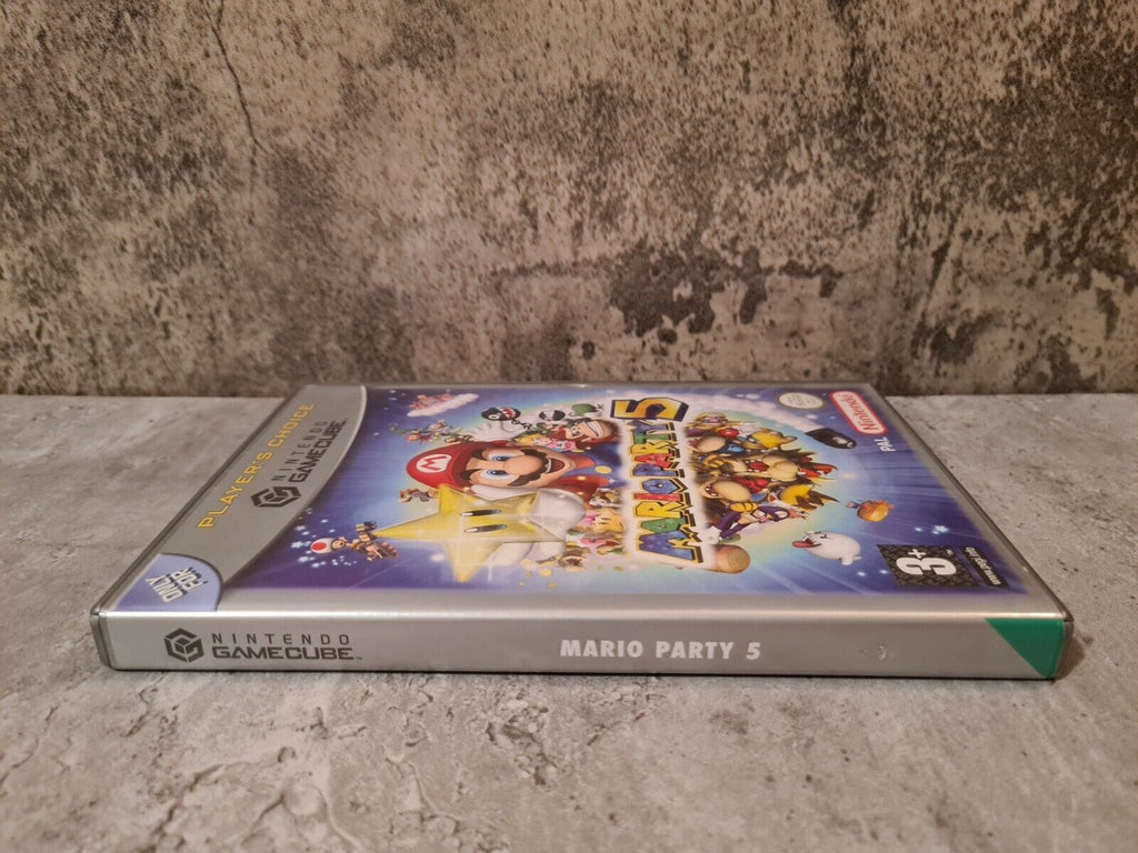 Nintendo GameCube Mario Party 5 mit OVP und Anleitung UKV - T-Retro-Games 