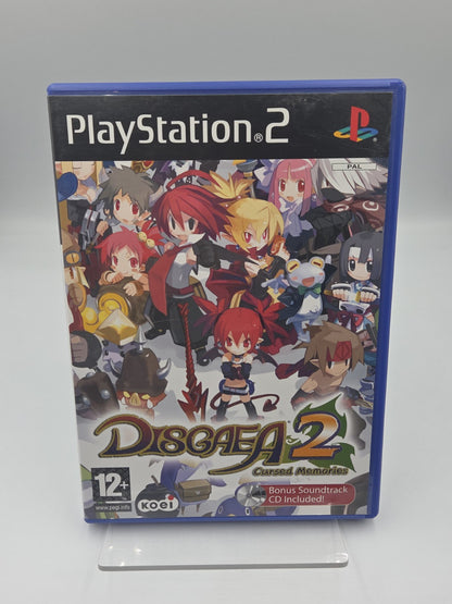 PS2 Playstation 2 Disgaea 2 Cursed Memories mit OVP und Anleitung + Soundtrack