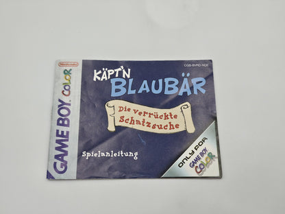Game Boy Color Käpt'n Blaubär Die verrückte Schatzsuche mit OVP + Anleitung NOE