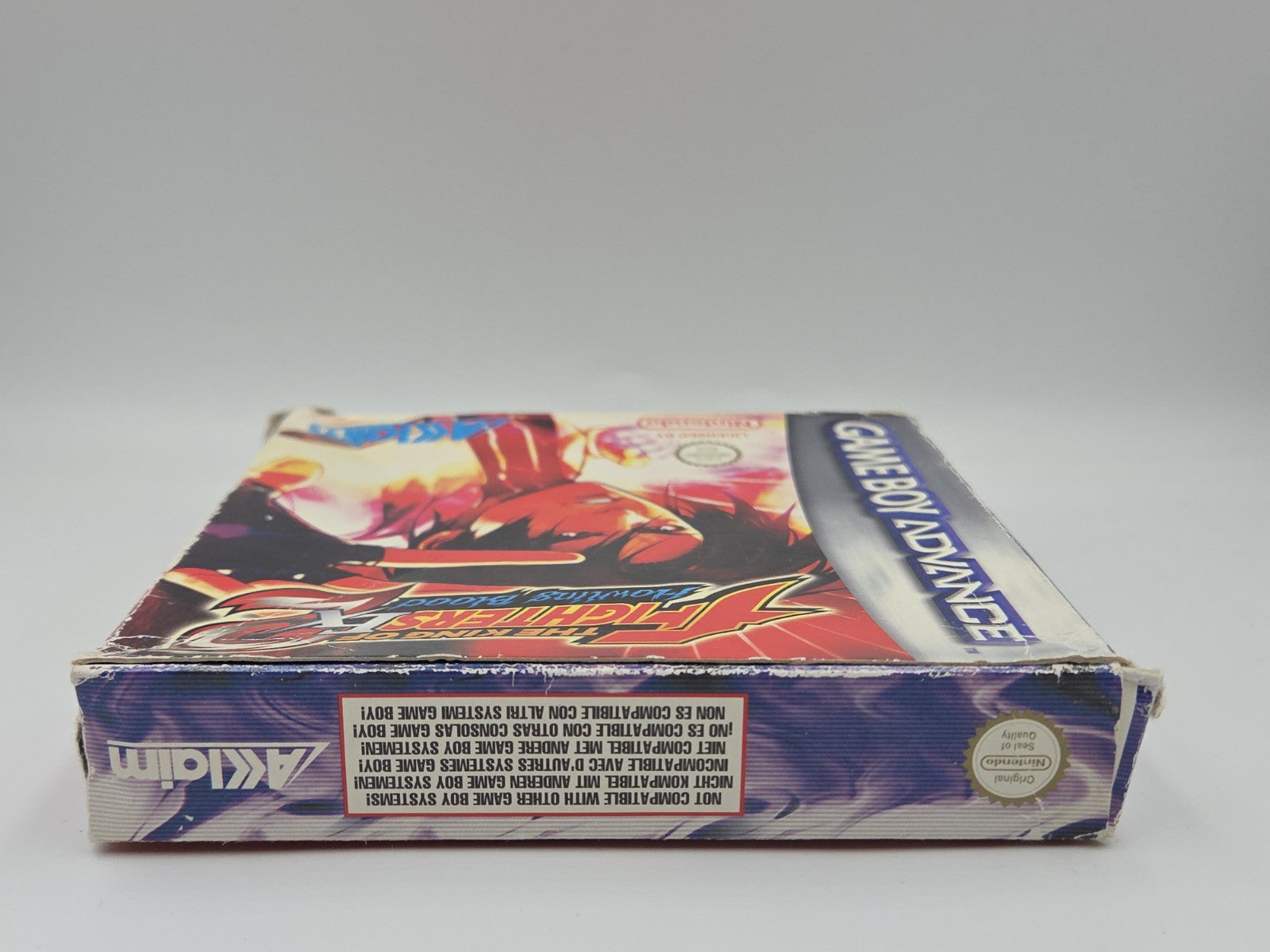 Game Boy Advance The King of Fighters Ex 2 Howling Blood + OVP und Anleitung EUR