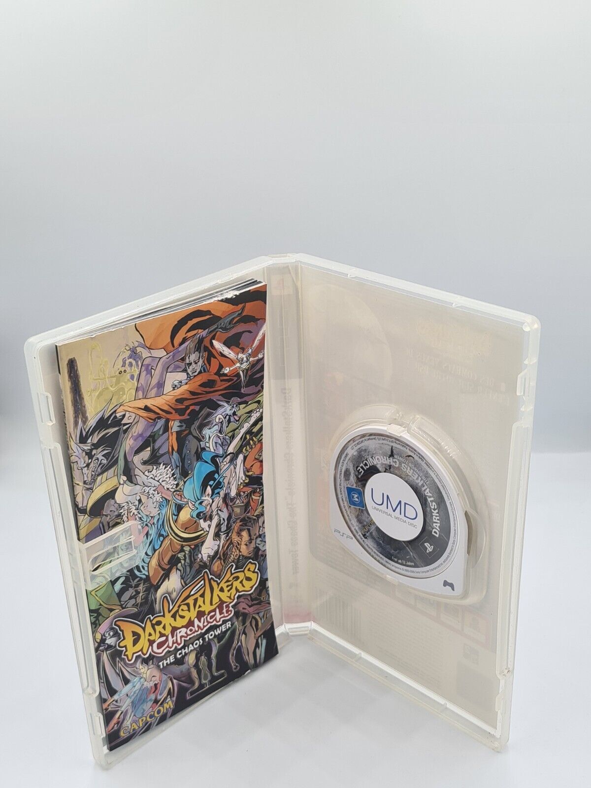 Sony PSP Spiel Darkstalkers Chronicle The Chaos Tower mit OVP und Anleitung - T-Retro-Games 
