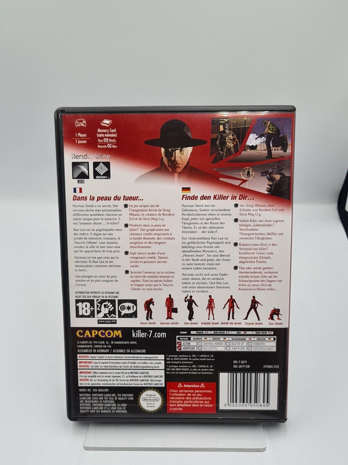 Nintendo GameCube Killer 7 mit OVP und Anleitung EUR 2 Discs - T-Retro-Games 