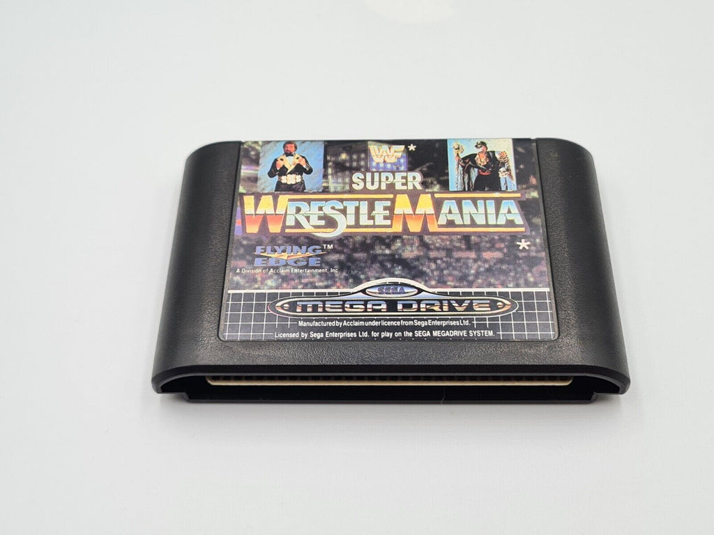 Sega Mega Drive Spiel WWF Super WrestleMania mit OVP + Anleitung Multi Language - T-Retro-Games 