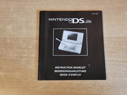 Nintendo DS Lite Konsole Console Bedienungsanleitung EUR