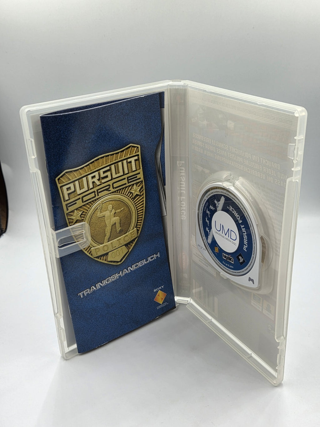 Sony PSP Spiel Pursuit Force mit OVP und Anleitung Deutsch