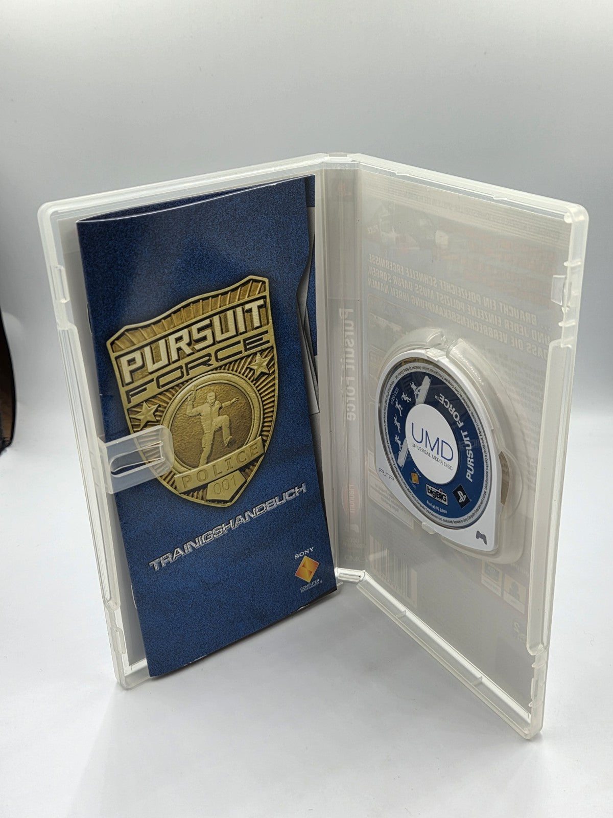 Sony PSP Spiel Pursuit Force mit OVP und Anleitung Deutsch