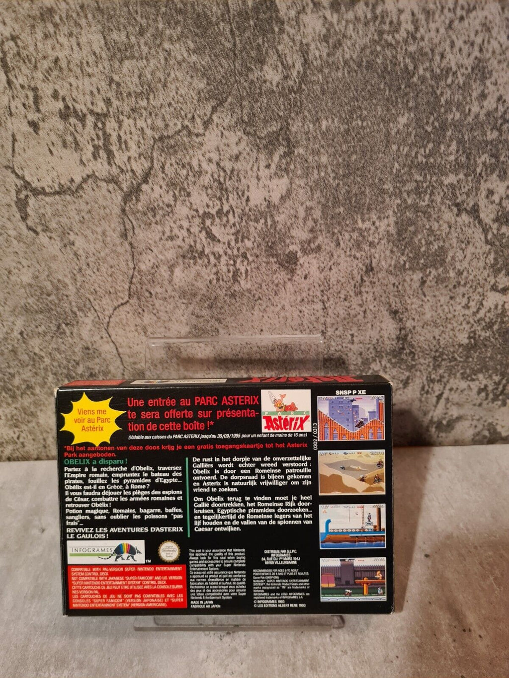 SNES Super Nintendo Asterix mit OVP und Anleitung FAH - T-Retro-Games 