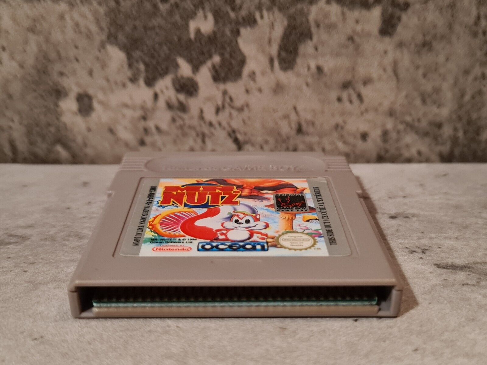 Nintendo Game Boy Classic Spiel Mr. Nutz Modul FAH - T-Retro-Games 