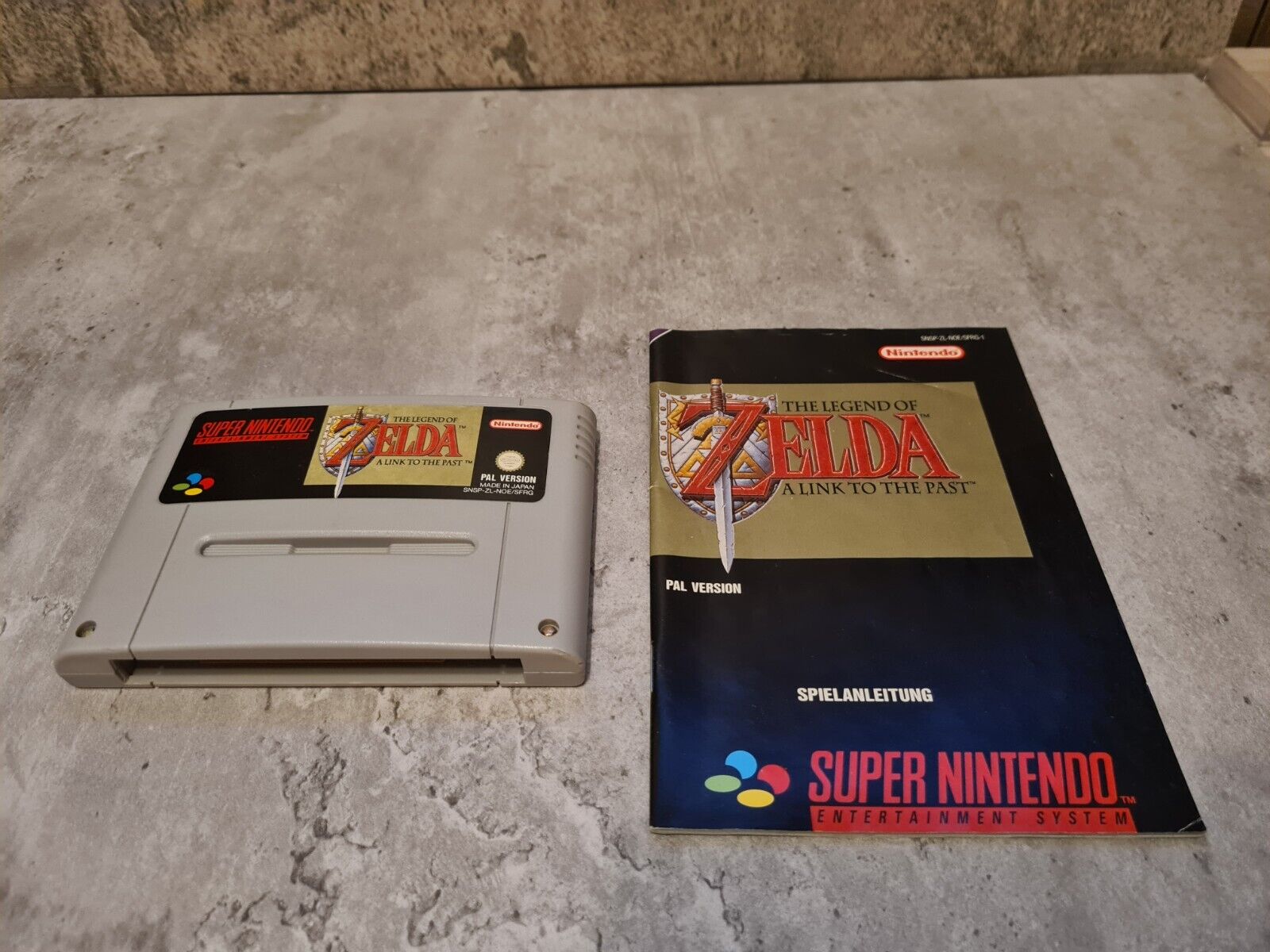 Super Nintendo The Legend of Zelda A Link to the Past mit OVP + Anleitung NOE - T-Retro-Games 