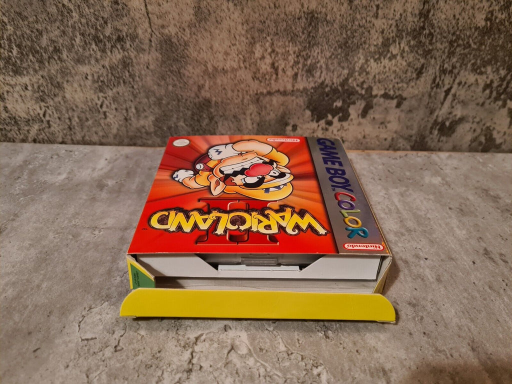 Gameboy Color Wario Land II mit OVP und Anleitung EUR - T-Retro-Games 