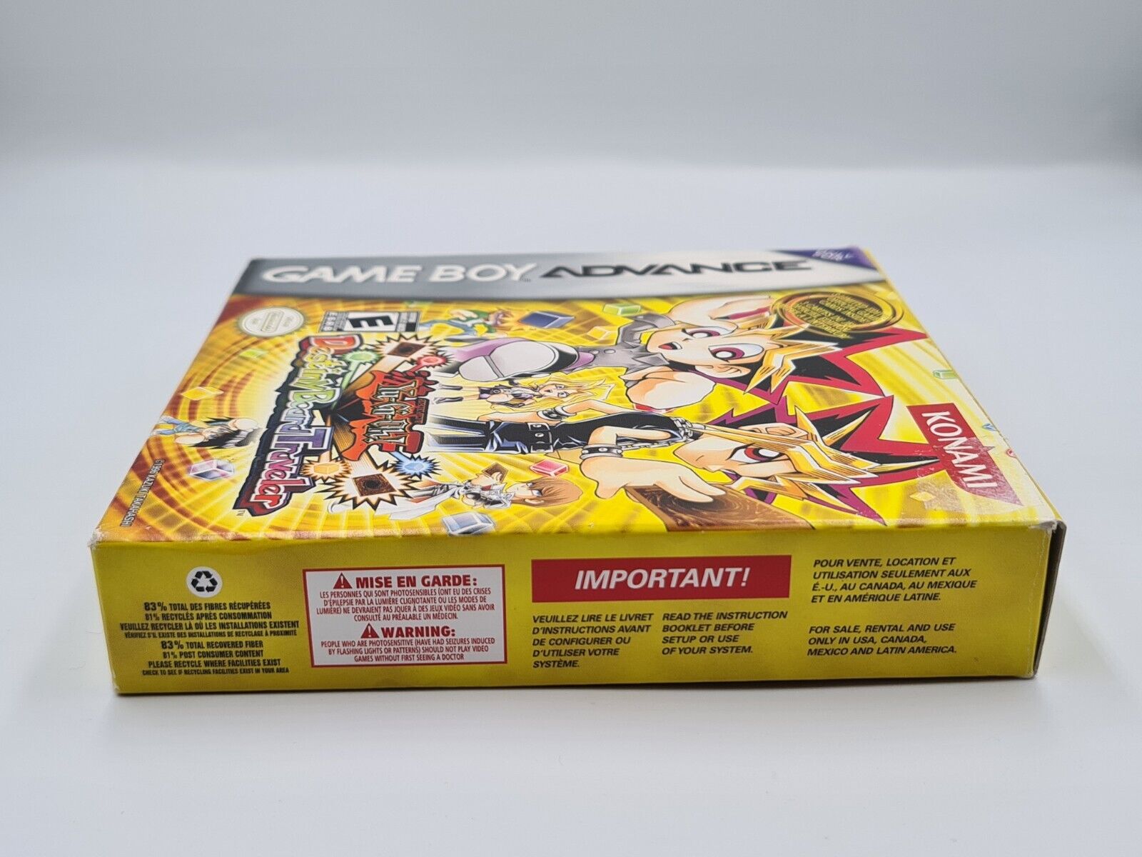 Game Boy Advance Yu-Gi-Oh! Destiny Board Traveler mit OVP und Anleitung USA - T-Retro-Games 