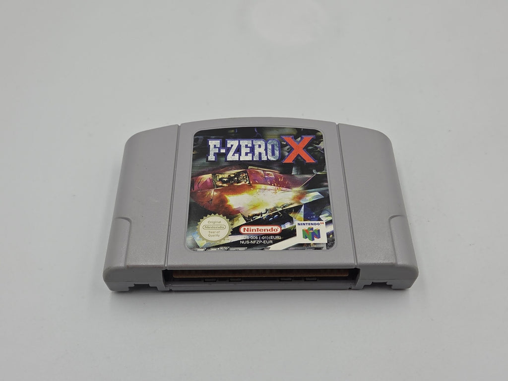 N64 Nintendo 64 Spiel F-Zero X mit OVP und Anleitung FAH