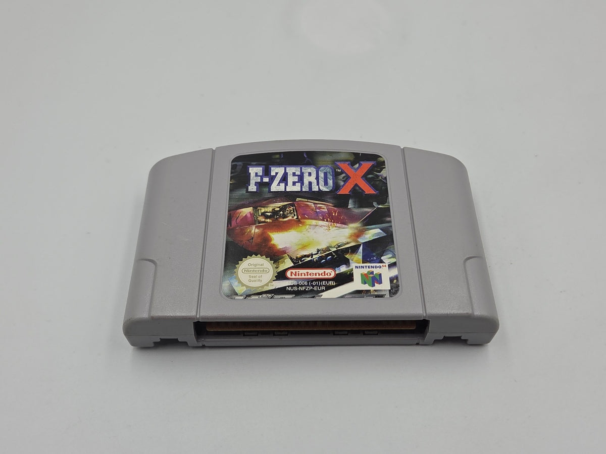 N64 Nintendo 64 Spiel F-Zero X mit OVP und Anleitung FAH
