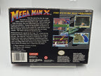 SNES Super Nintendo Mega Man X mit OVP und Anleitung NTSC USA