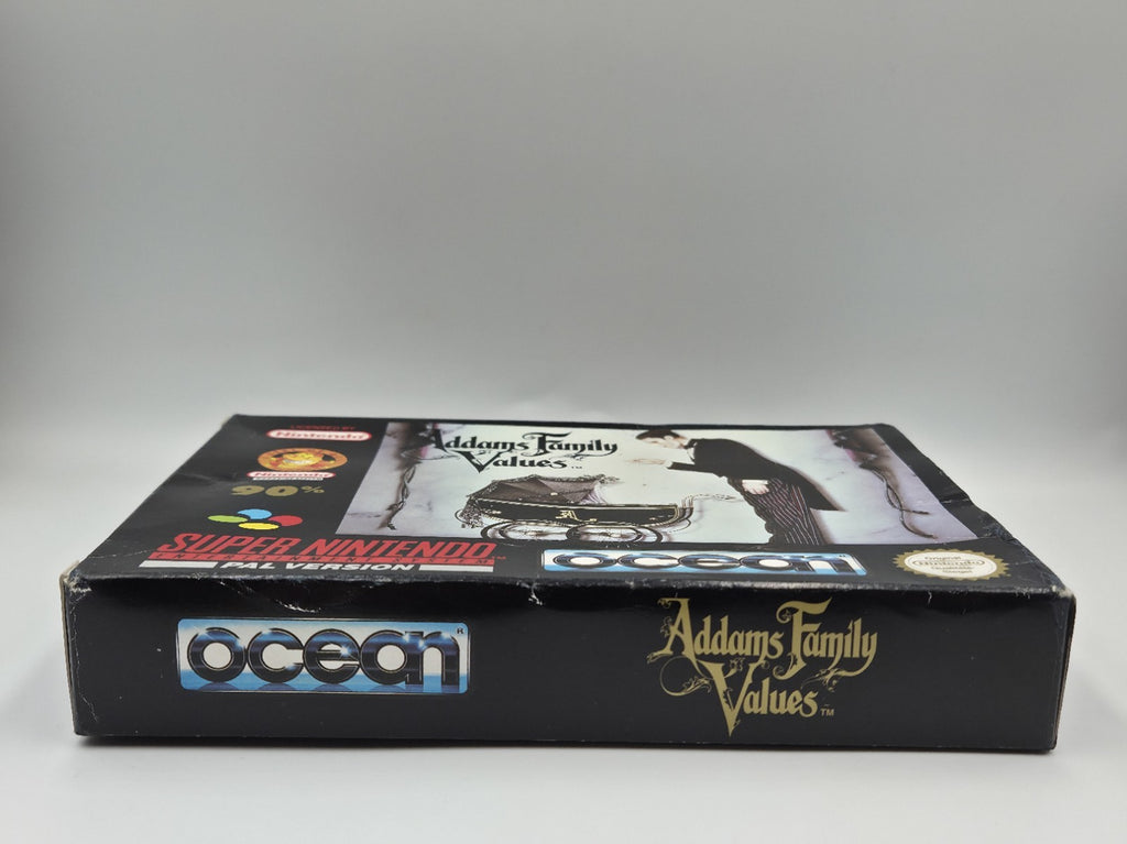 SNES Super Nintendo Spiel Addams Family Values mit OVP und Anleitung NOE