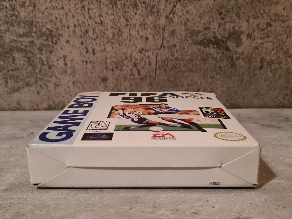 Nintendo Game Boy Classic Fifa Soccer 96 mit OVP und Anleitung + Poster USA - T-Retro-Games 