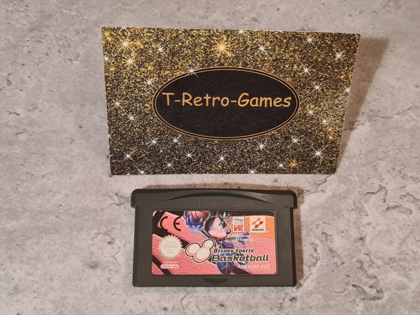Nintendo Game Boy Advance Disney Sports Basketball Modul EUR - T-Retro-Games 
