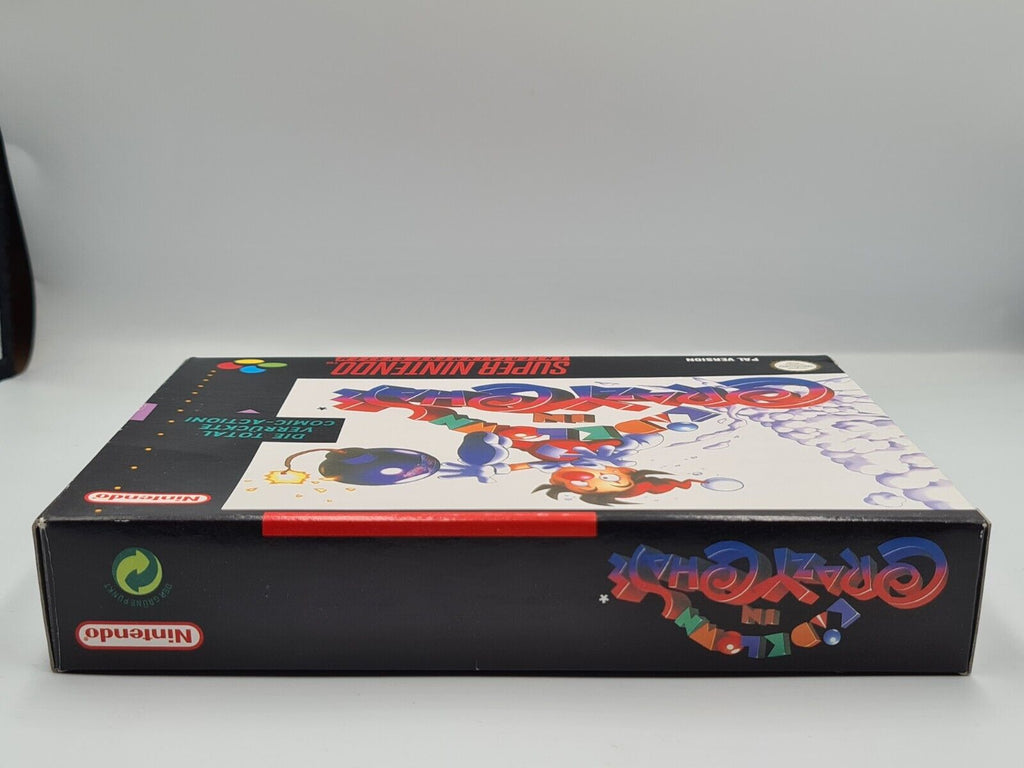 SNES Super Nintendo Kid Klown in Crazy Chase New Old Stock Neu unbenutzt - T-Retro-Games 