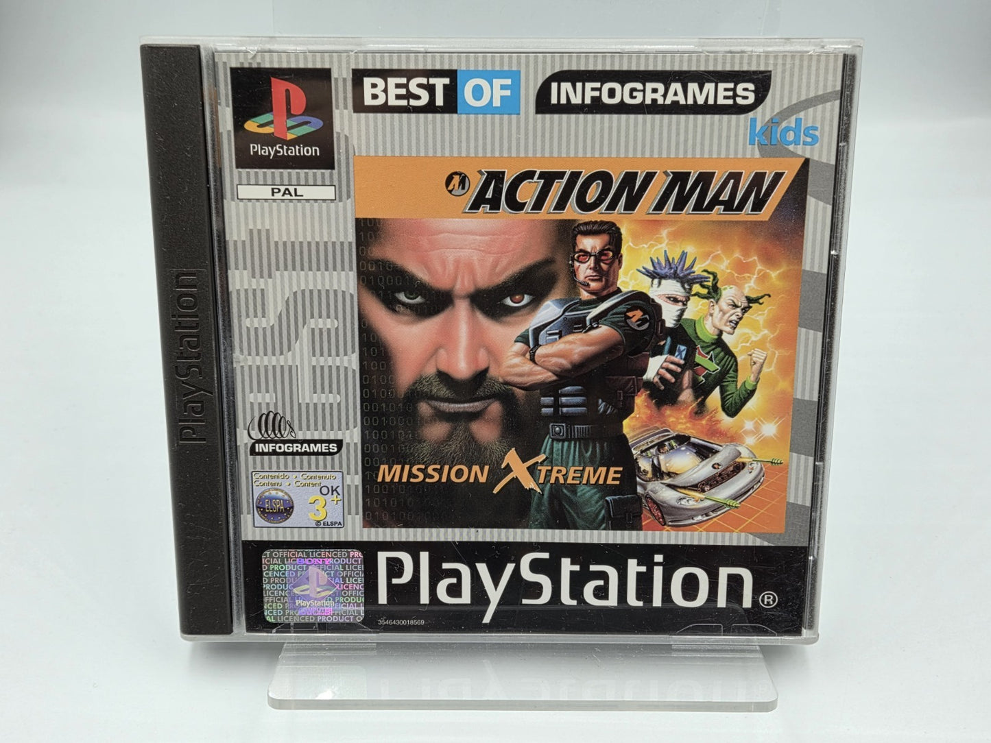 PS1 Playstation 1 Action Man Mission Xtreme mit OVP und Anleitung Englisch 