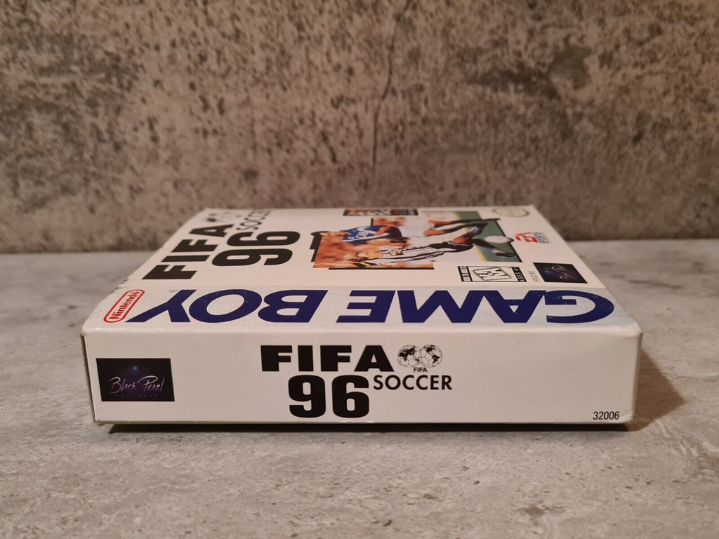 Nintendo Game Boy Classic Fifa Soccer 96 mit OVP und Anleitung + Poster USA - T-Retro-Games 