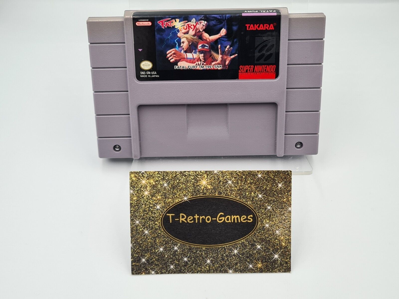 SNES Super Nintendo Fatal Fury NTSC USA Modul - T-Retro-Games 